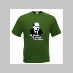 Lenin To Learn, To Learn, To learn, pánske tričko 100%bavlna Fruit of The Loom